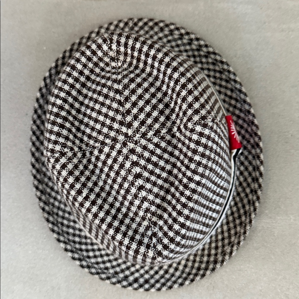 Knuckleheads Kids Houndstooth Fedora Hat Cap - Picture 6 of 6